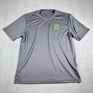 Pokemon Center Pikachu Gray Green Logo Shirt Mens L Large‎ Rare
